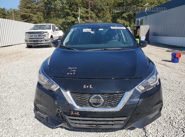3N1CN8EV7NL821644 2022 NISSAN VERSA Черный 