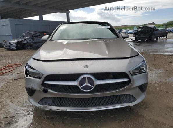 W1K5J4GB9LN089789 2020 MERCEDES-BENZ CLA-CLASS Silver Rear view