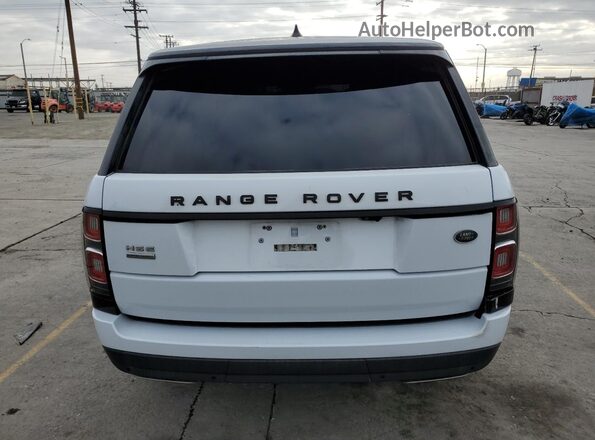 SALGS2SV1JA387577 2018 LAND ROVER RANGE White Սալոնի դիմացի տեսք