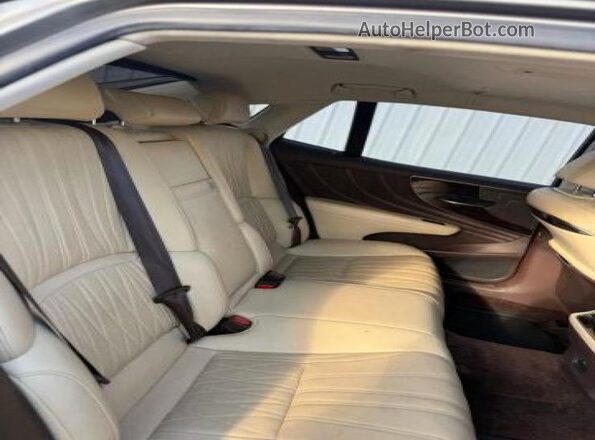 JTHD51GF2L5007508 2020 LEXUS LS Gray Սալոնի դիմացի տեսք