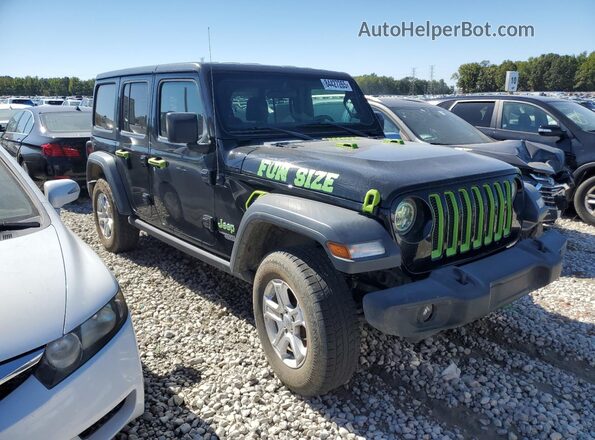 1C4HJXDN7LW230389 2020 JEEP WRANGLER Black Դիմացի տեսք