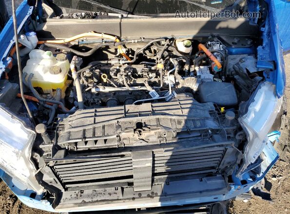 3FTTW8E37NRA73905 2022 FORD MAVERICK Синий Вид подкапотного пространства