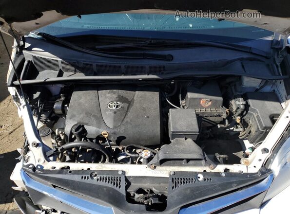 5TDZZ3DC4LS062652 2020 TOYOTA SIENNA White Vista de la etiqueta del VIN