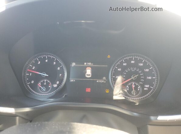5NMS2DAJ9PH609342 2023 HYUNDAI SANTA FE White Widok tylnych siedzeń