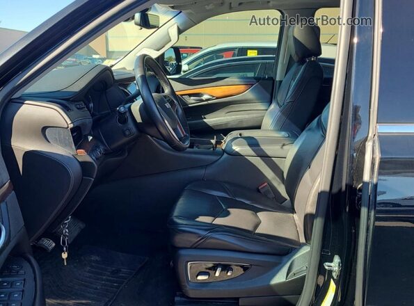 1GYS4HKJ0KR162639 2019 CADILLAC ESCALADE Черный Вид сзади