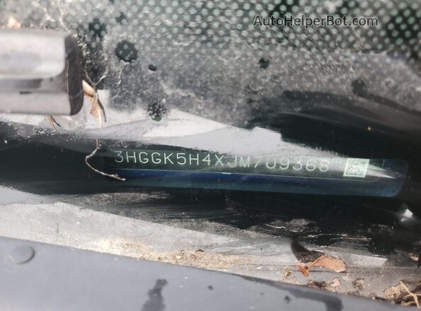3HGGK5H4XJM709368 2018 HONDA FIT Синий 