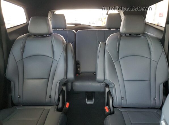 5GAERBKW2PJ190253 2023 BUICK ENCLAVE Black Widok wnętrza z tyłu