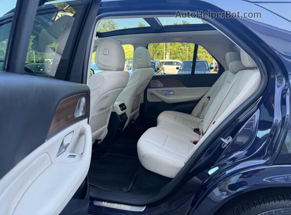 4JGFB4KB9NA648315 2022 MERCEDES-BENZ GLE-CLASS Blue Առջևի վահանակի տեսք