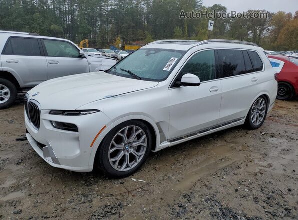 5UX23EM05P9P12225 2023 BMW X7 White Rear left