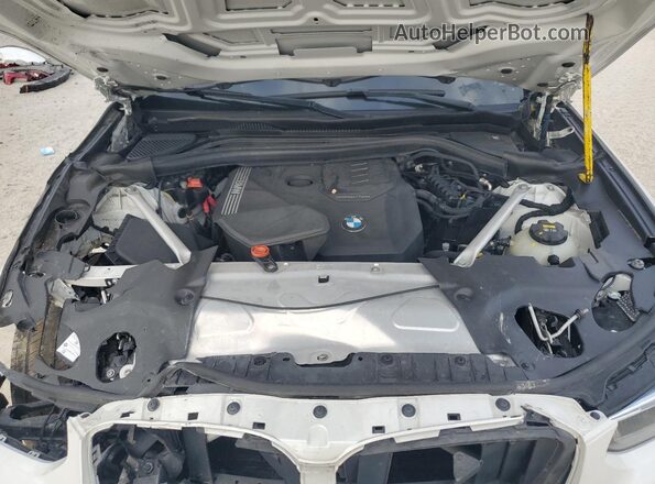WBX47DP07NN155863 2022 BMW X3 White Widok naklejki z numerem VIN