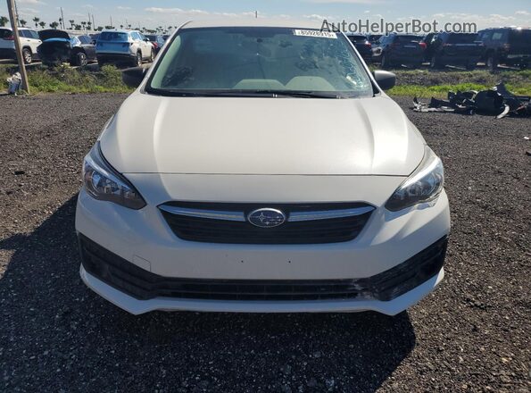 4S3GTAB64L3734205 2020 SUBARU IMPREZA White Rear view