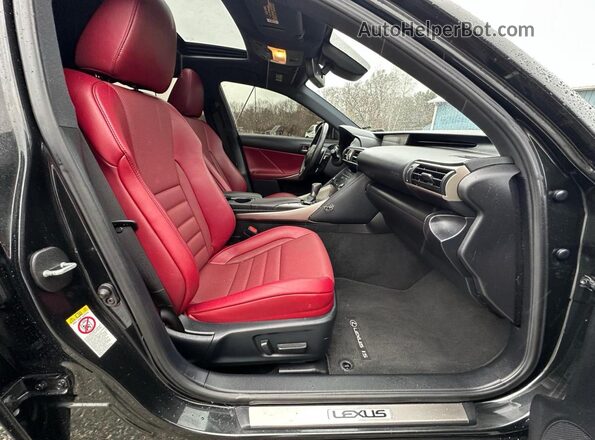 JTHC81D22K5035098 2019 LEXUS IS Black Widok z tyłu