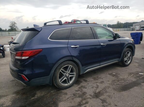 KM8SR4HF4HU256687 2017 HYUNDAI SANTA FE Blue 