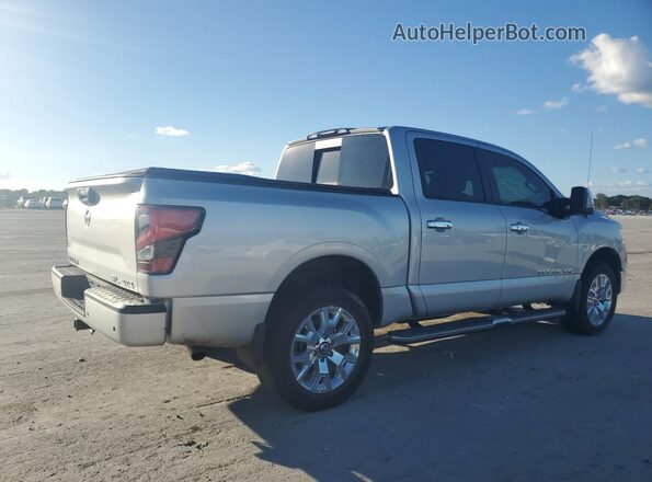 1N6AA1EDXLN501808 2020 NISSAN TITAN Silver Przód prawy