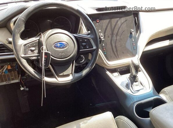 4S3BWAN65L3025831 2020 SUBARU LEGACY Черный Вид задних сидений