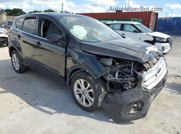 1FMCU0GD1KUA89711 2019 FORD ESCAPE Black Front view
