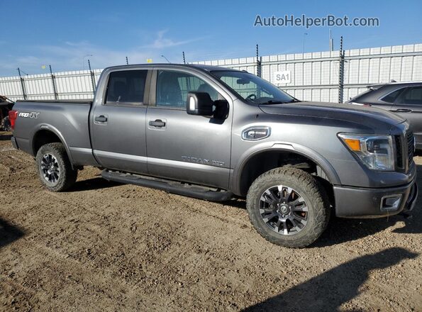 1N6BA1F47GN504254 2016 NISSAN TITAN Gray Widok z przodu