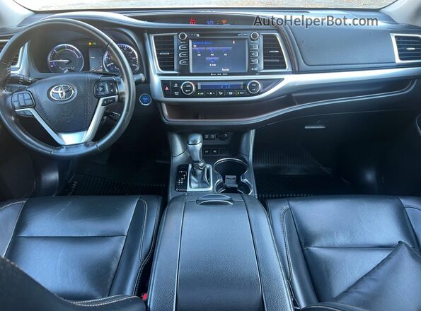 5TDJGRFHXKS071207 2019 TOYOTA HIGHLANDER HYBRID Бордовый 