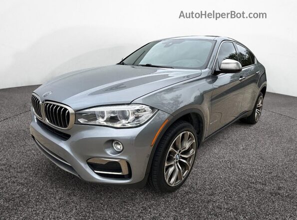 5UXKU0C50K0G92656 2019 BMW X6 Серый Задняя правая четверть