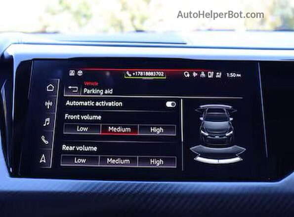 WAUEJBFW5N7006379 2022 AUDI E-TRON Charcoal Շարժիչի բաժամունքի տեսք