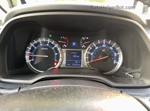JTEBU5JR6J5568616 2018 TOYOTA 4RUNNER Black 