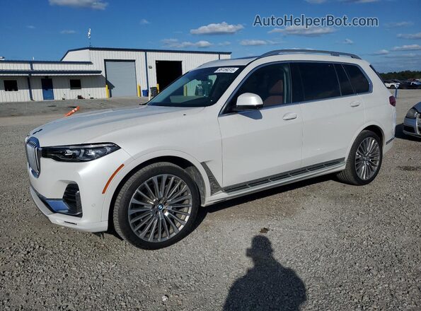 5UXCW2C59KL088156 2019 BMW X7 Белый Задняя левая четверть