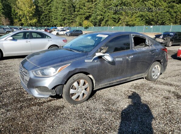 3KPC24A33JE014572 2018 HYUNDAI ACCENT Серебряный 