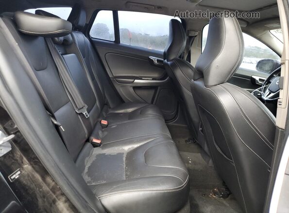 YV140MEL1J2391526 2018 VOLVO V60 Black Widok wnętrza z tyłu