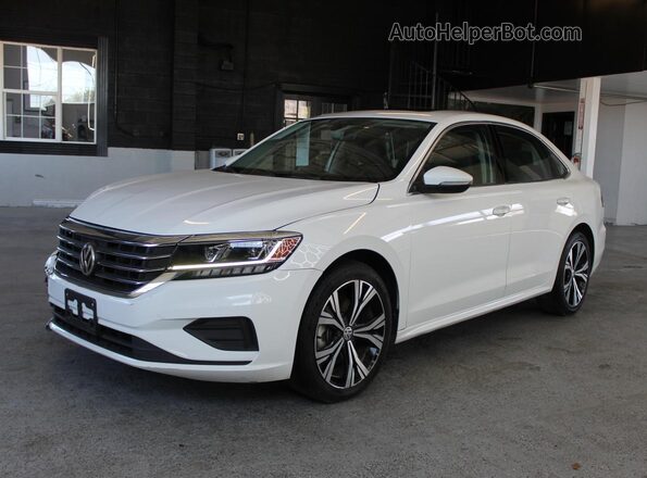 1VWSA7A37MC006922 2021 VOLKSWAGEN PASSAT White 