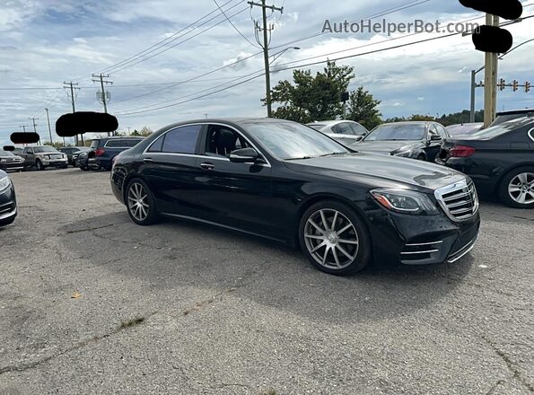 WDDUG8GB4KA430670 2019 MERCEDES-BENZ S Black 