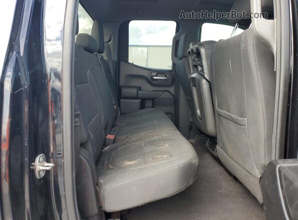 1GCRYDEDXLZ127468 2020 CHEVROLET SILVERADO Black Vista interior trasera