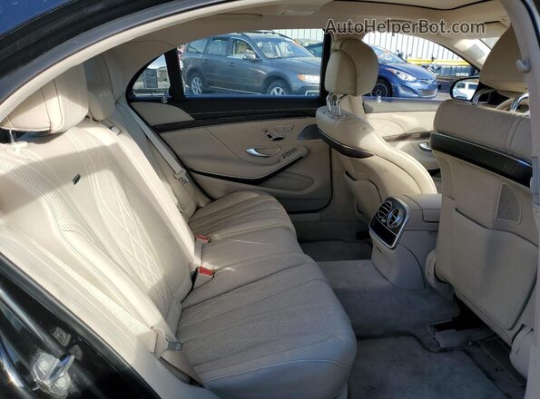 WDDUG8JB5JA397279 2018 MERCEDES-BENZ S Black Vista interior trasera