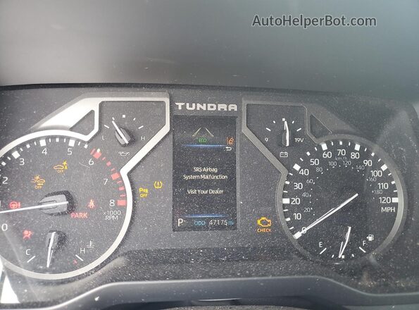 5TFLA5AB2NX010177 2022 TOYOTA TUNDRA Black 