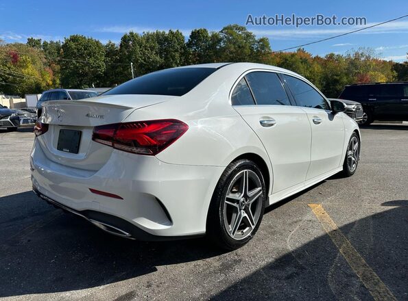 WDD3G4FB1LW039602 2020 MERCEDES-BENZ A White 