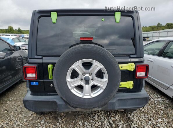 1C4HJXDN7LW230389 2020 JEEP WRANGLER Black Սալոնի դիմացի տեսք