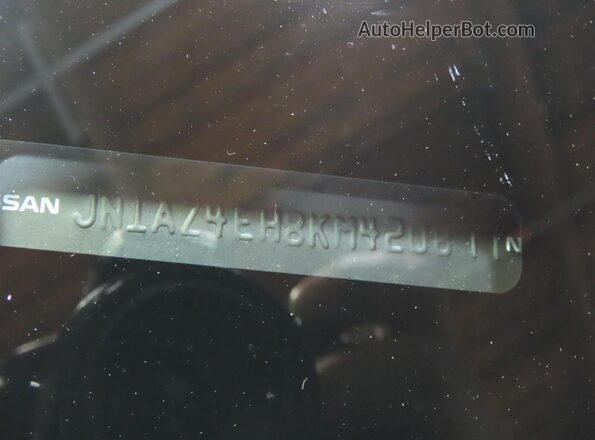JN1AZ4EH8KM420877 2019 NISSAN 370Z Charcoal 