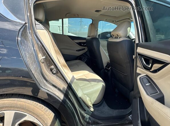 4S3BWAN65L3025831 2020 SUBARU LEGACY Черный Вид салона спереди