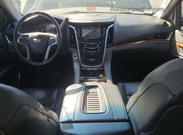 1GYS4HKJ0KR162639 2019 CADILLAC ESCALADE Черный Вид панели приборов