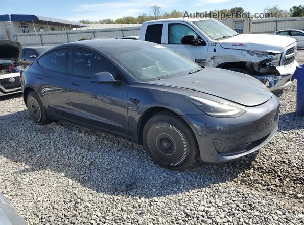 5YJ3E1EA3NF185238 2022 TESLA MODEL 3 Gray წინა ხედი