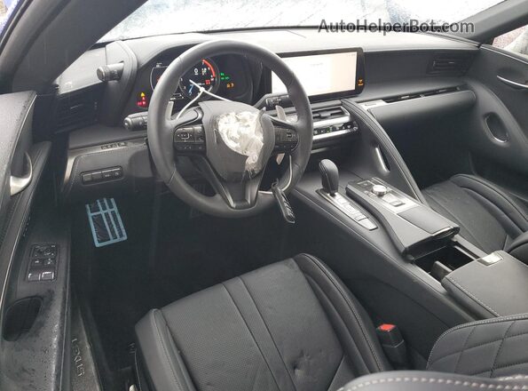 JTHMPAAY4RA110790 2024 LEXUS LC Blue ხელსაწყოთა პანელის ხედი
