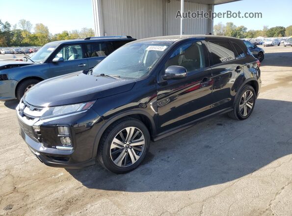 JA4ARUAU5MU024497 2021 MITSUBISHI OUTLANDER Black Rear left