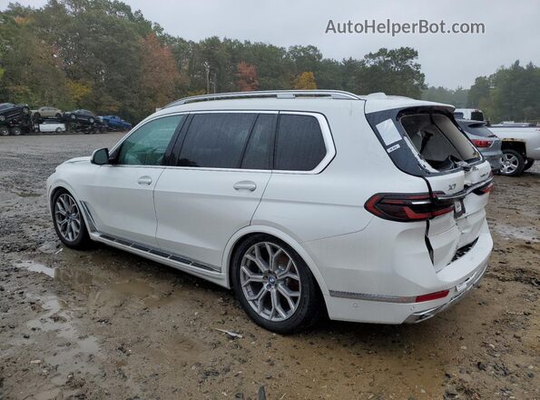 5UX23EM05P9P12225 2023 BMW X7 White Rear right
