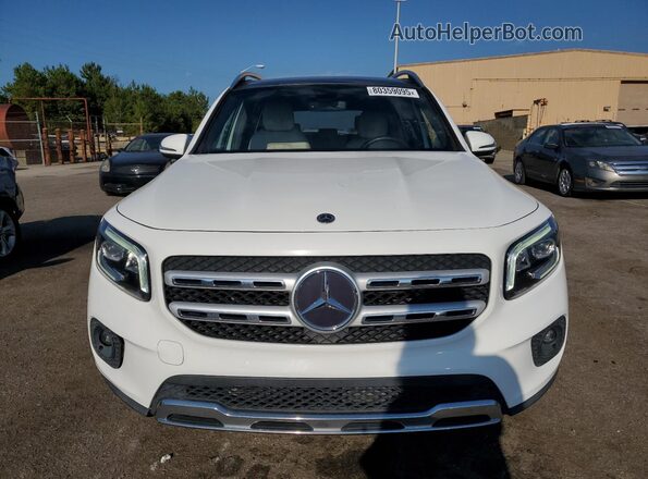 W1N4M4GB8MW091681 2021 MERCEDES-BENZ GLB-CLASS White Widok z tyłu