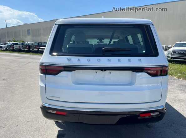 1C4SJVCP5PS509754 2023 JEEP WAGONEER White Vista de la etiqueta del VIN
