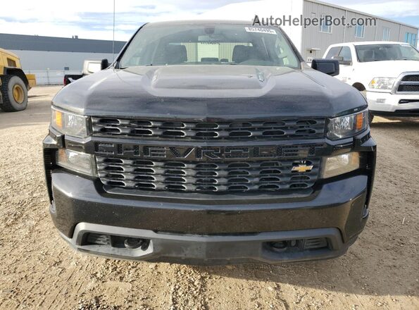 1GCPYBEK5LZ270435 2020 CHEVROLET SILVERADO Black Widok z tyłu