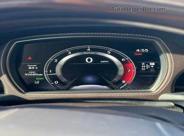 JTHD51GF2L5007508 2020 LEXUS LS Gray Սարքավորումների վահանակի տեսք