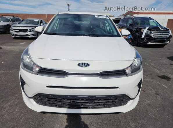 3KPA24AD3ME372971 2021 KIA RIO White Հետևի տեսք