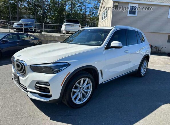 5UXCR6C08LLL66453 2020 BMW X5 White Задня ліва чверть