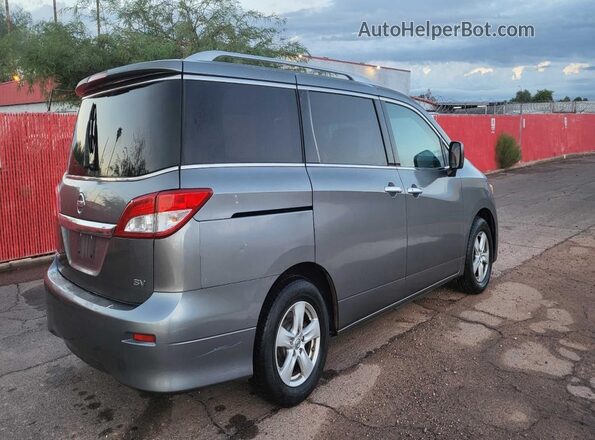 JN8AE2KPXG9156133 2016 NISSAN QUEST Gray Front view