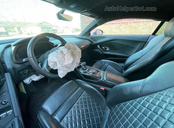 WUAKBAFX0L7900411 2020 AUDI R8 Gray Widok z tyłu